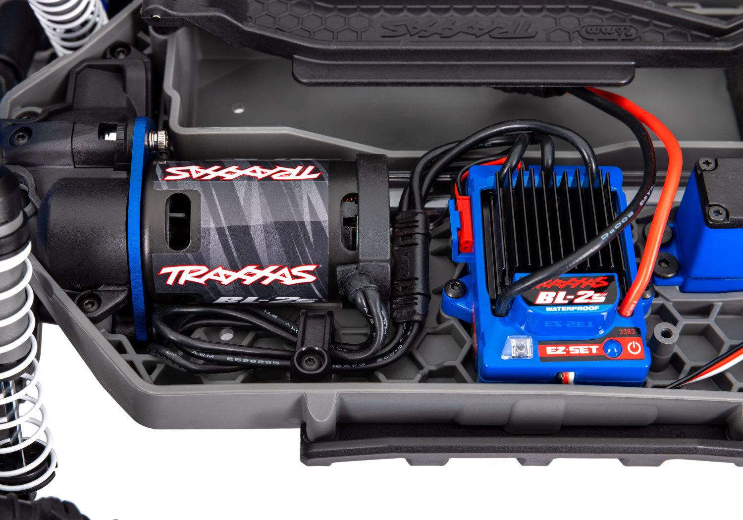 67154-4-BLUE STAMPEDE 4X4 BL-2S Brushless: 1/10 Scale 4WD Monster Truck