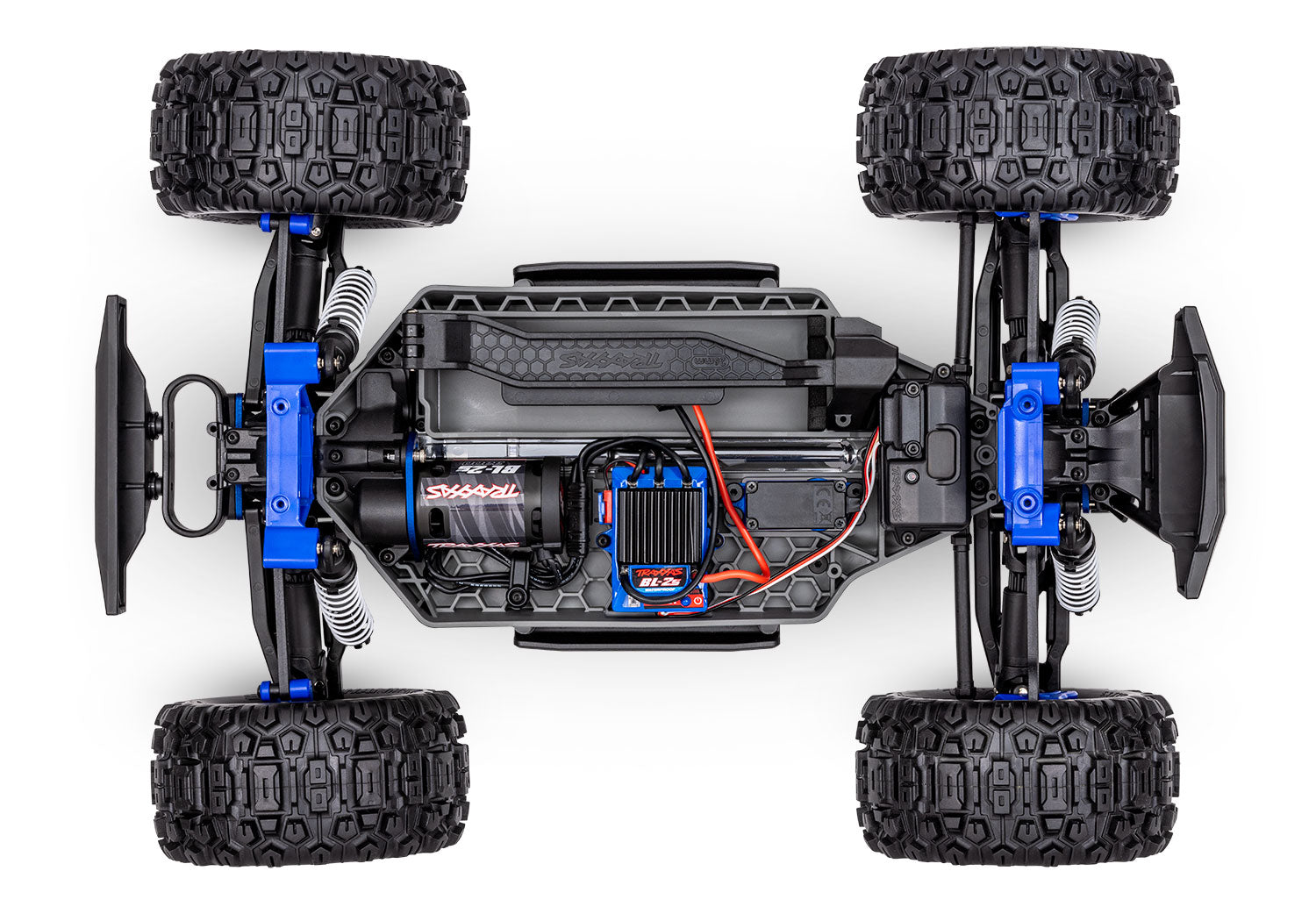 67154-4-BLUE STAMPEDE 4X4 BL-2S Brushless: 1/10 Scale 4WD Monster Truck