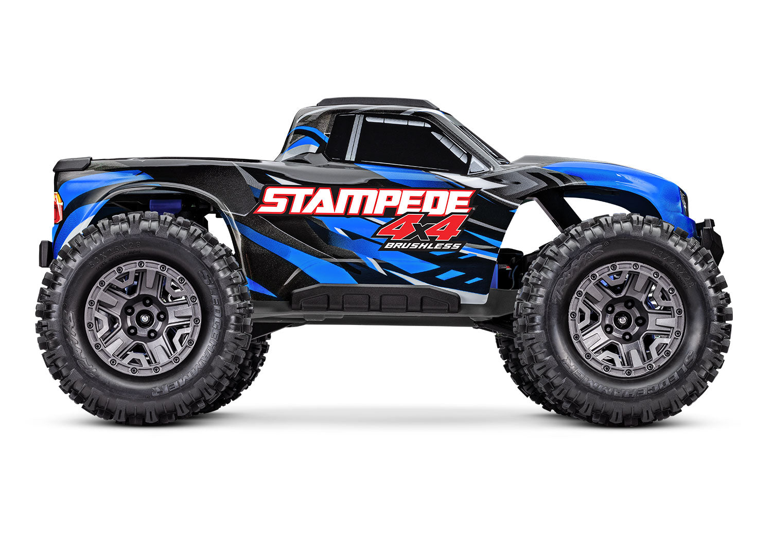 67154-4-BLUE STAMPEDE 4X4 BL-2S Brushless: 1/10 Scale 4WD Monster Truck