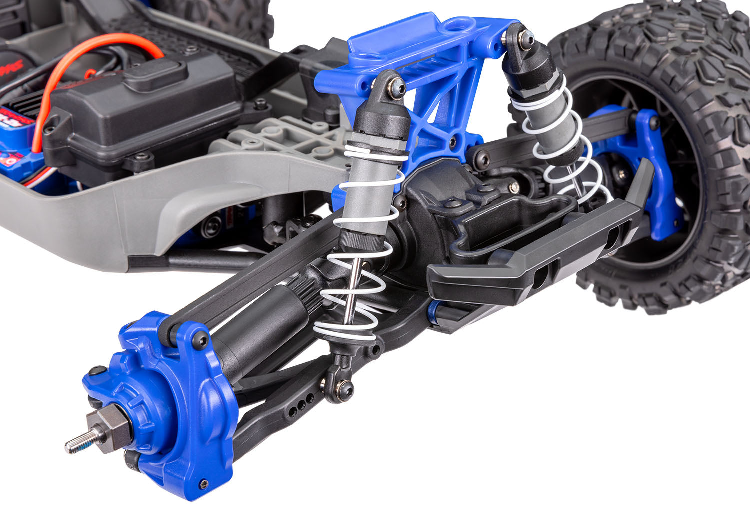 67164-4-BLUE RUSTLER 4X4 BL-2S Brushless: 1/10 Scale 4WD Stadium Truck