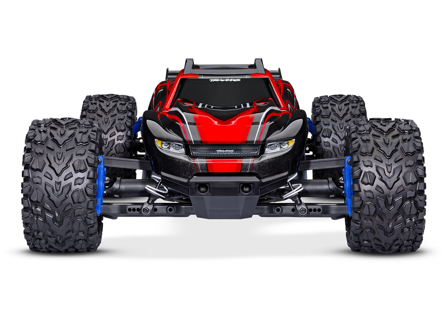 67164-4-RED RUSTLER 4X4 BL-2S Brushless: 1/10 Scale 4WD Stadium Truck
