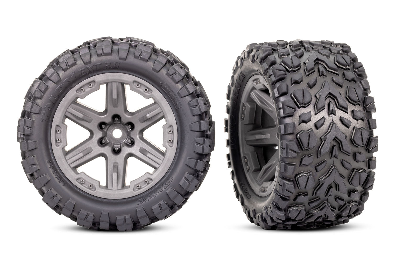 67164-4-RED RUSTLER 4X4 BL-2S Brushless: 1/10 Scale 4WD Stadium Truck