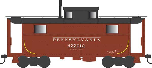 6-43357 PRR Class N5 Steel Cabin Car (Caboose) - Ready to Run