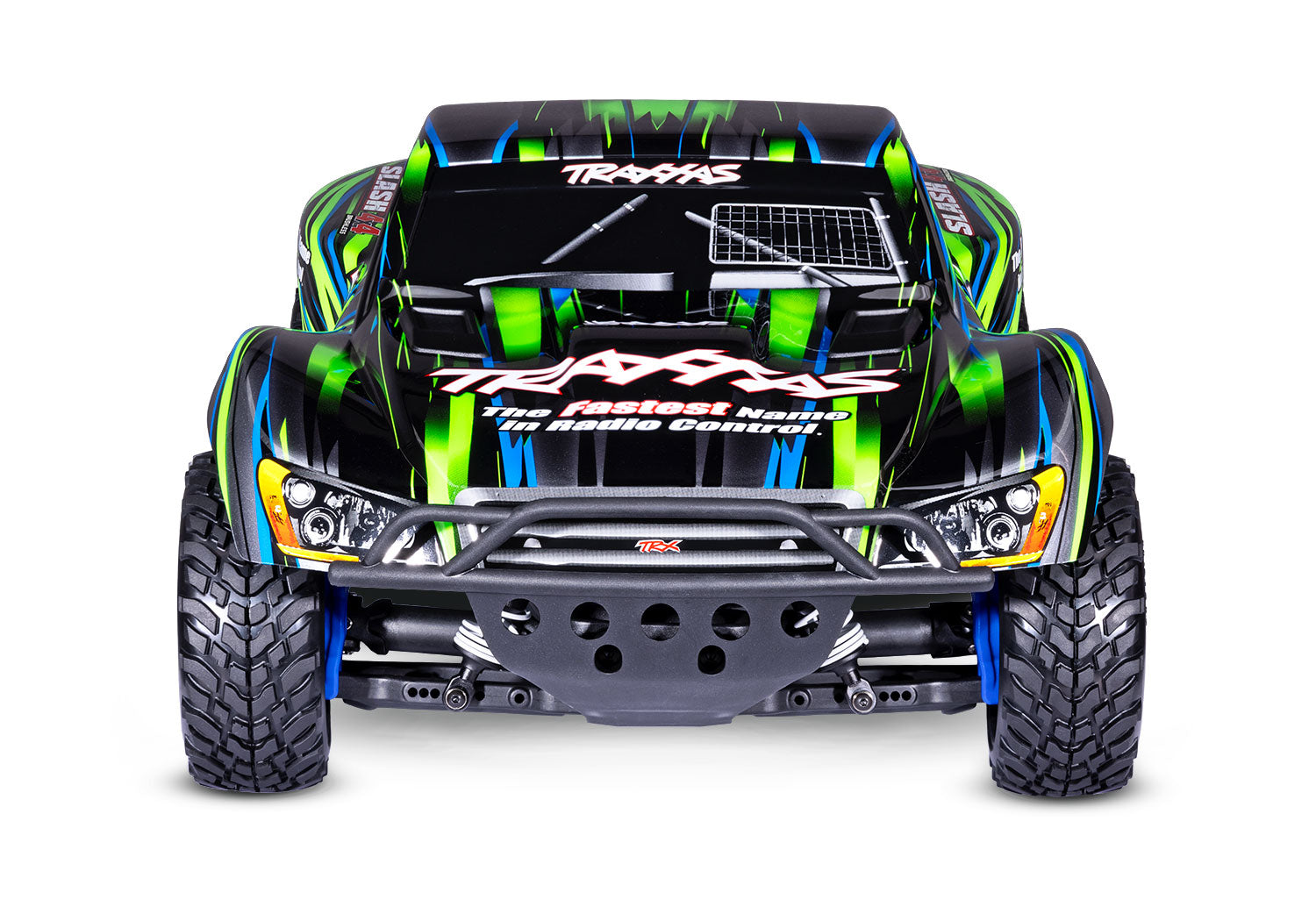 68154-4-GRN SLASH 4X4 BL-2S Brushless: 1/10 Scale 4WD Short Course Truck