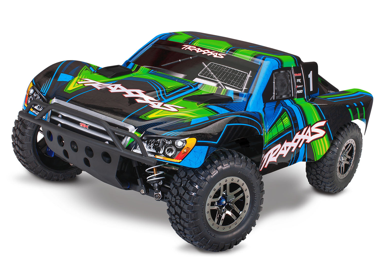68277-4-GRN  SLASH 4X4 ULTIMATE Clipless Body