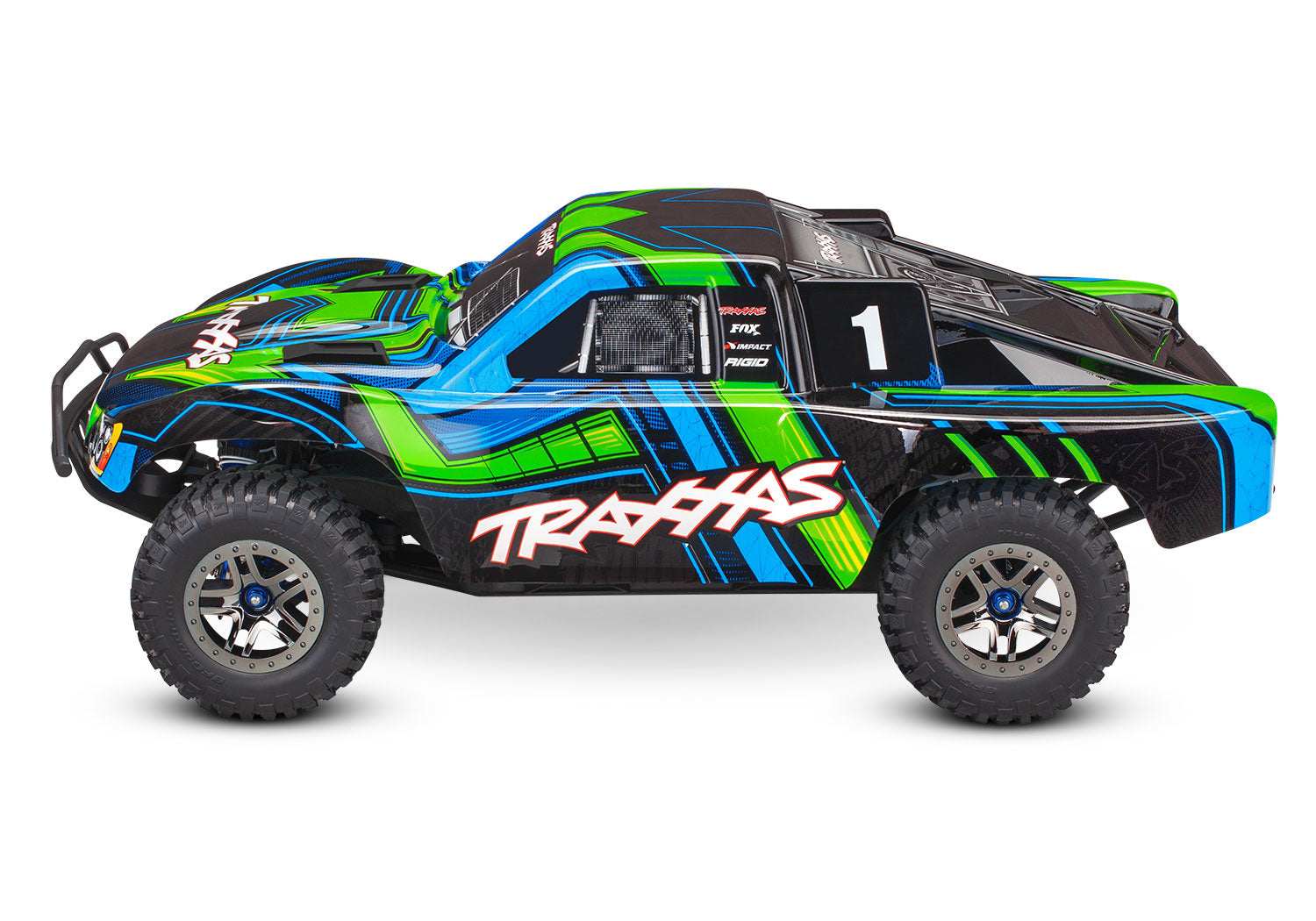 68277-4-GRN  SLASH 4X4 ULTIMATE Clipless Body