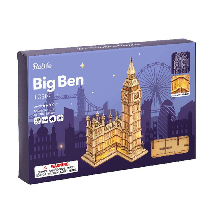 ROBOTIME DIY Miniature Kit Big Ben