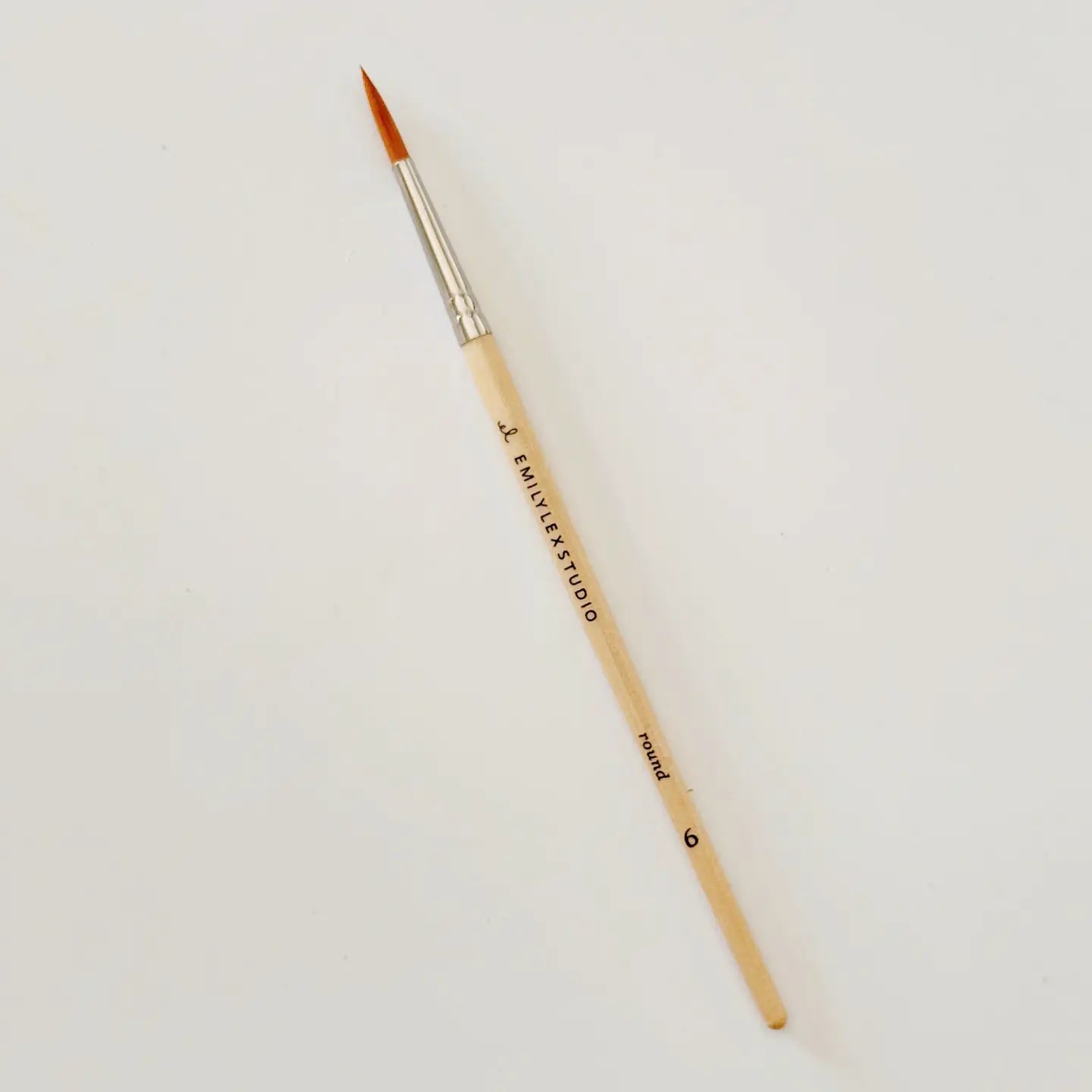 PB-SET-FIVE-WOOD Watercolor Paintbrush Set of Five Wood Brushes