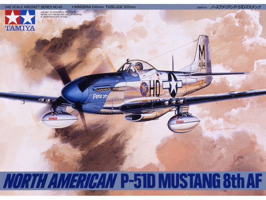 Tamiya North American P-51D Mustang 8th Air Force # 61040