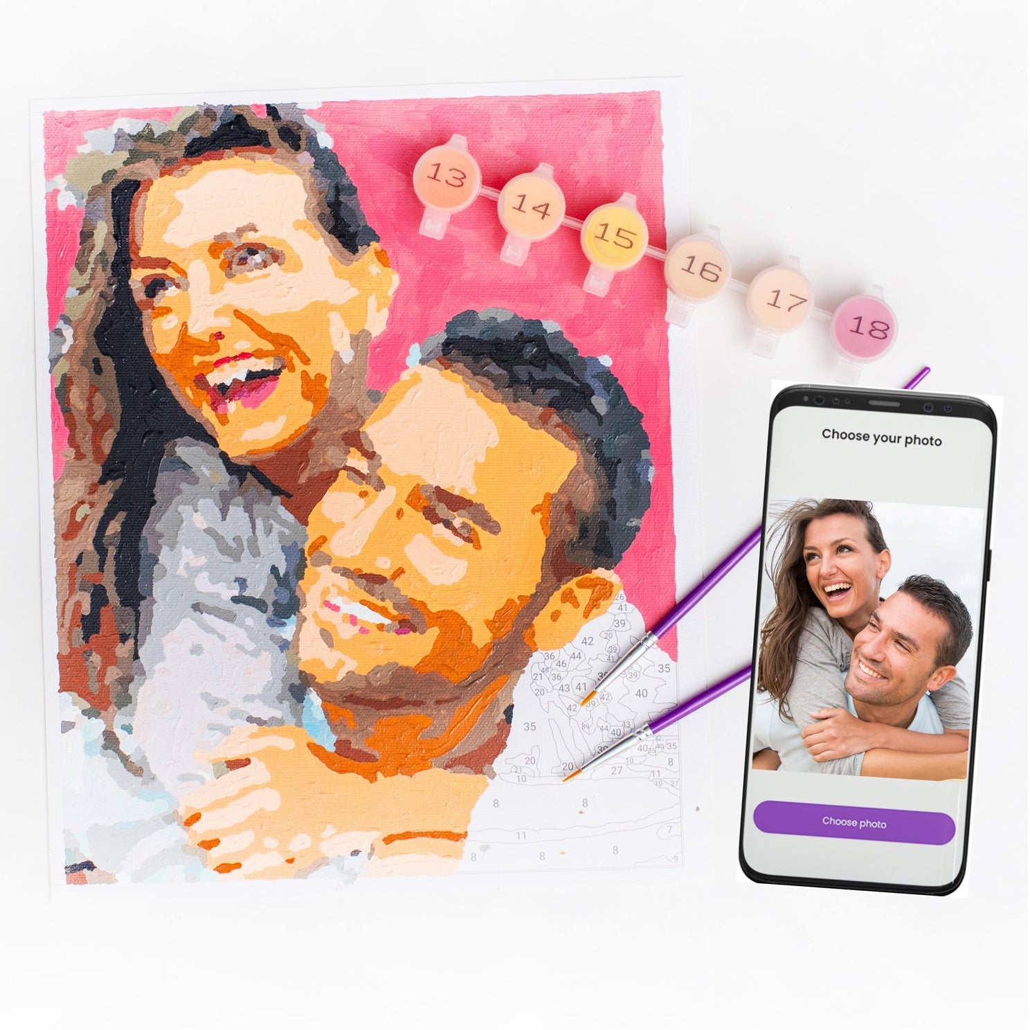 Paint Your Photo Portraits Edition
