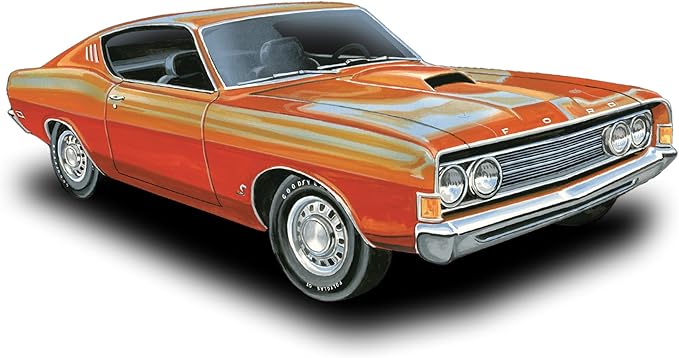 1217	1/25 1969 Ford Torino Cobra Fastback Car