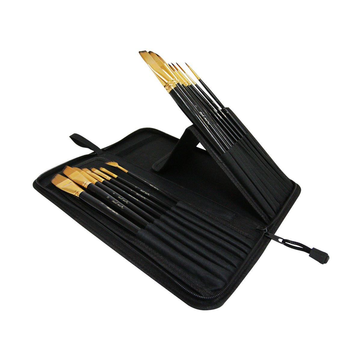 BMSS0100 Studio Brush Set in Easel Wallet 15pce