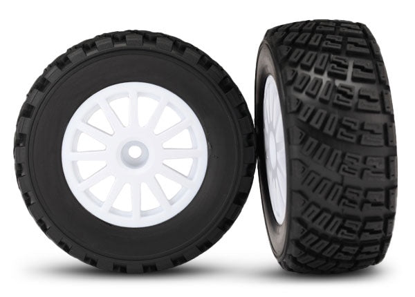 7473 Tires/Wheels Assembled Glued 1/10 Rally VXL