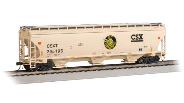 160-70635 Trinity 5161 3-Bay Covered Hopper - Ready to Run