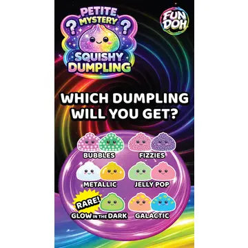 Fun Doh Squishy Mystery Mini Petite 2.5" Dumpling Toy