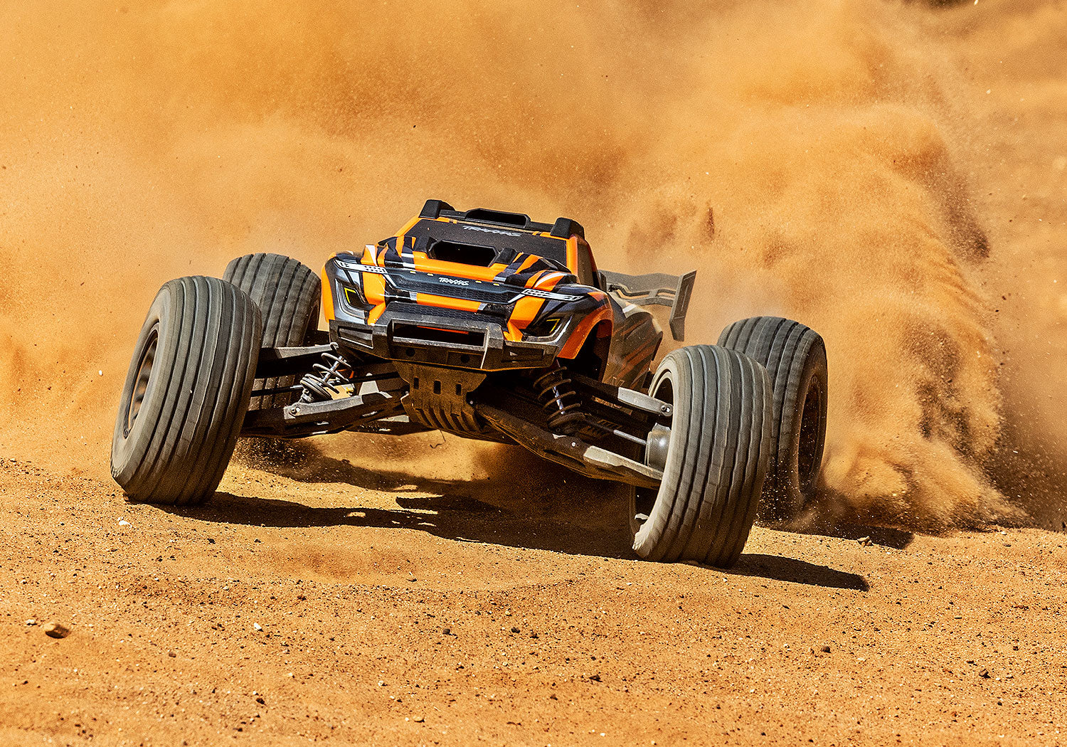 78086-4 Orange XRT™: Brushless Electric Race Truck with TQi™