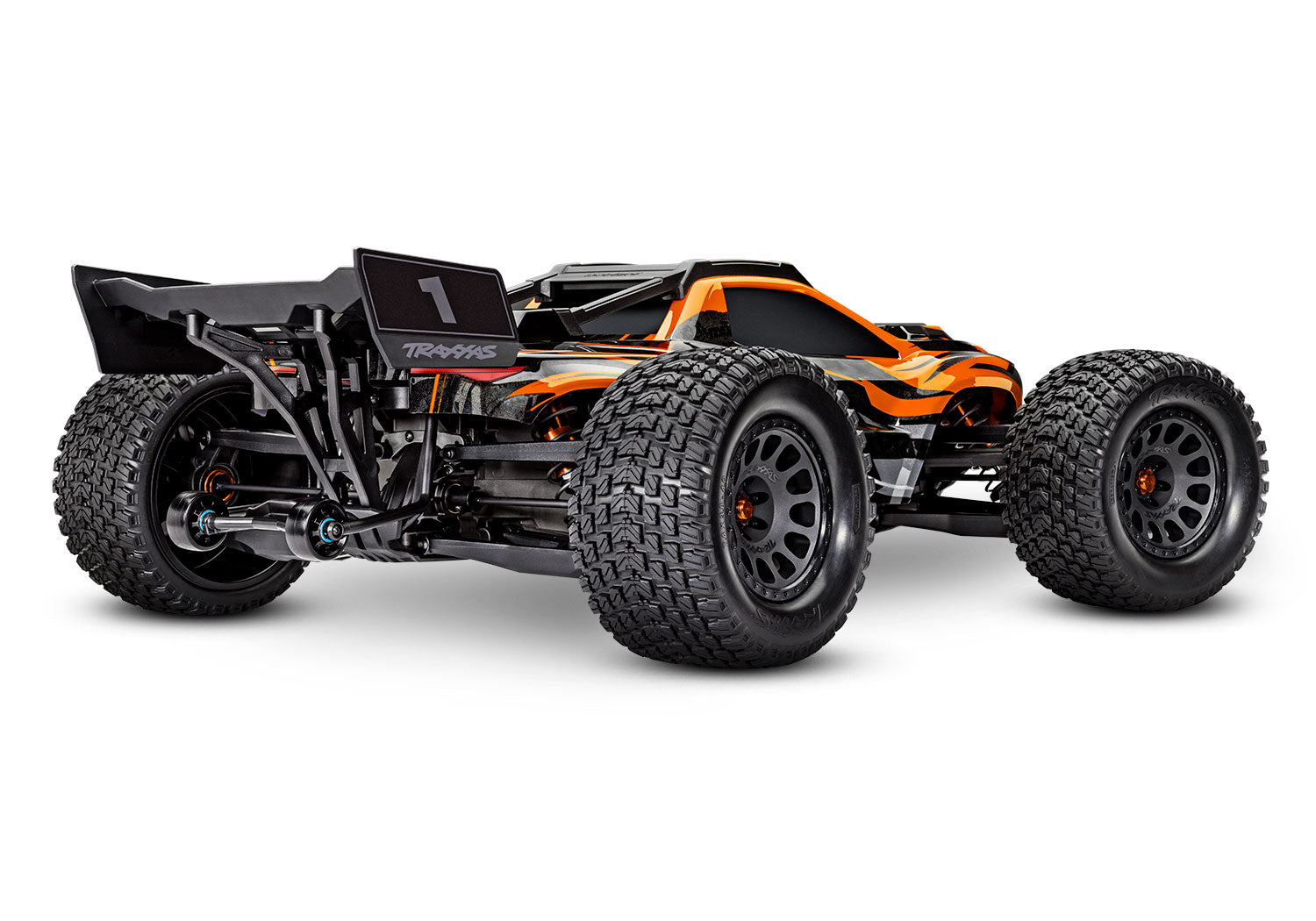 78086-4 Orange XRT™: Brushless Electric Race Truck with TQi™