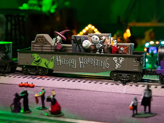 Lionel Nightmare Before Christmas Lock Shock & Barrel Chasing Gondola