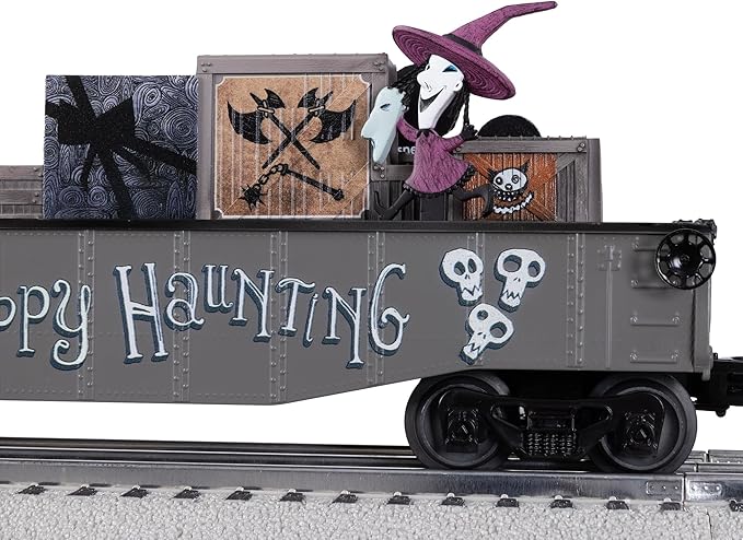 Lionel Nightmare Before Christmas Lock Shock & Barrel Chasing Gondola