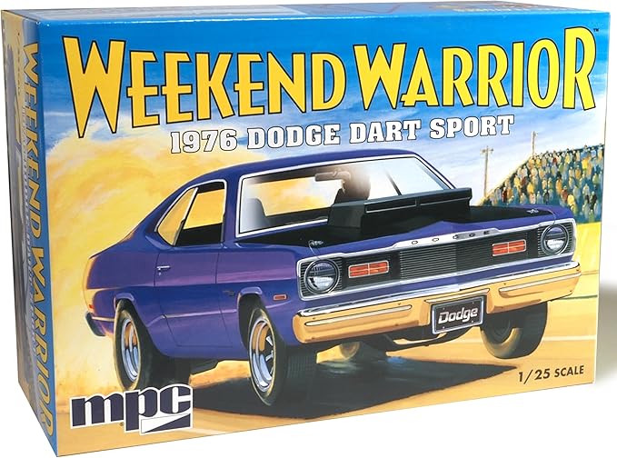 MPC-1019 1/25 1976 Dodge Dart Sport Weekend Warrior Car