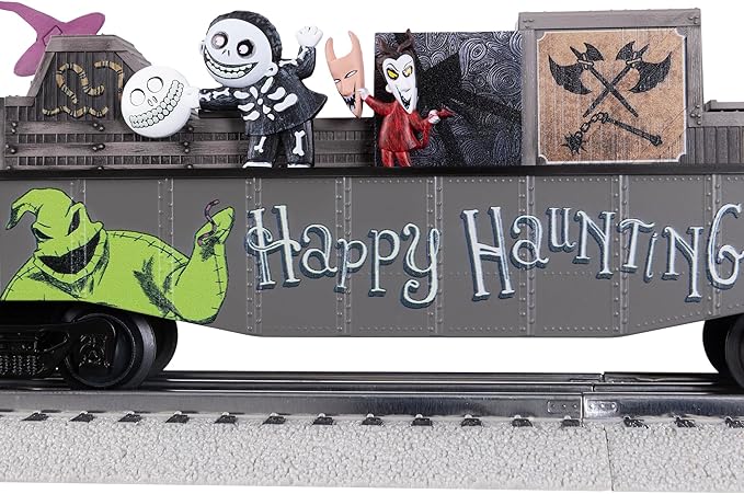 Lionel Nightmare Before Christmas Lock Shock & Barrel Chasing Gondola