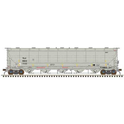 150-20007507 Trinity 5660 PD Covered Hopper - Ready to Run