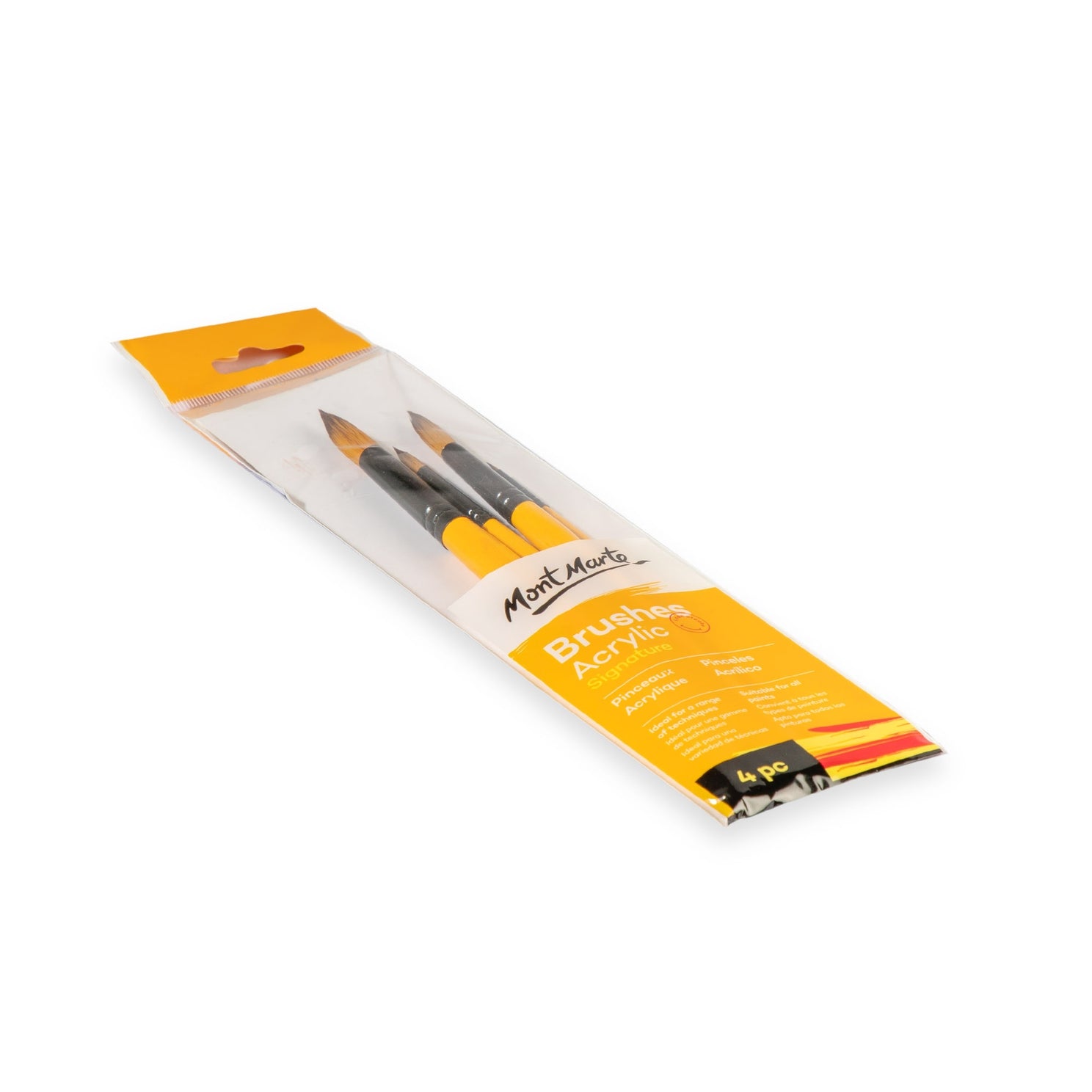 BMHS0018 Acrylic Brushes Signature 4pc
