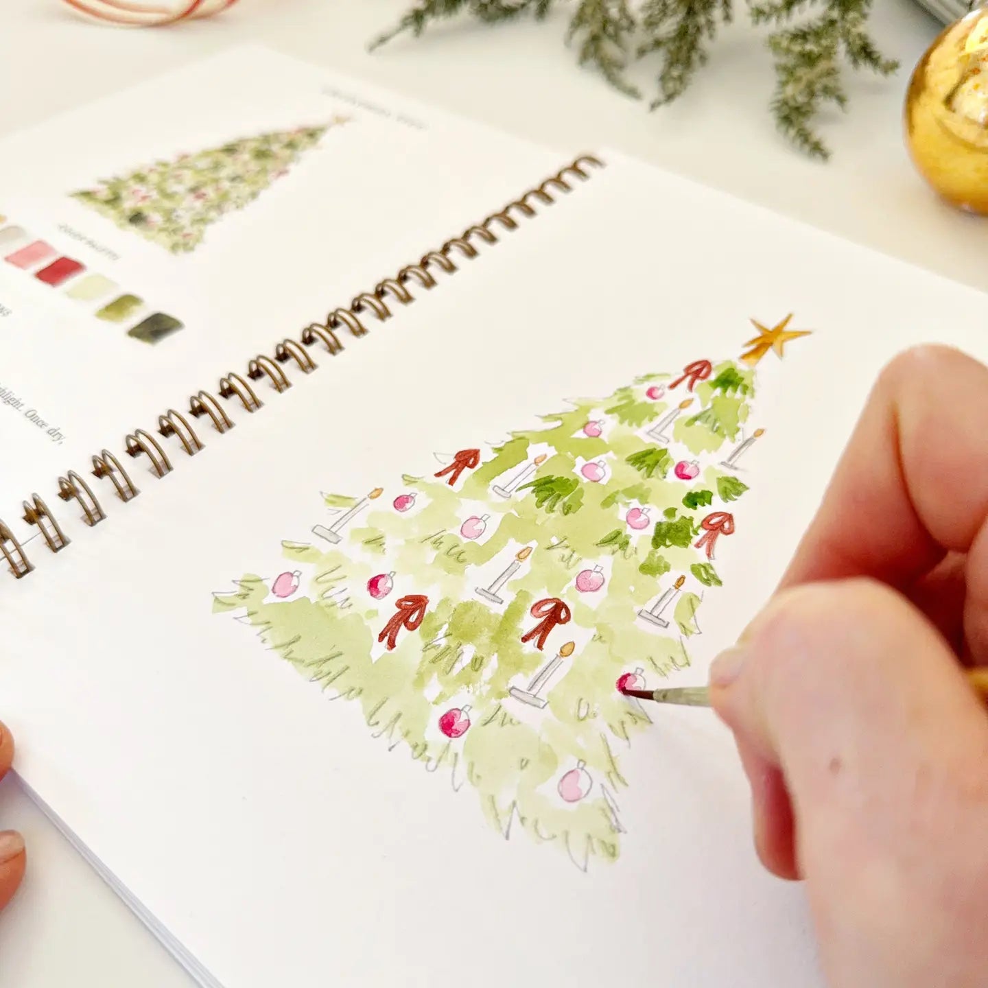 WW-NUTCRACKER Nutcracker Watercolor Workbook