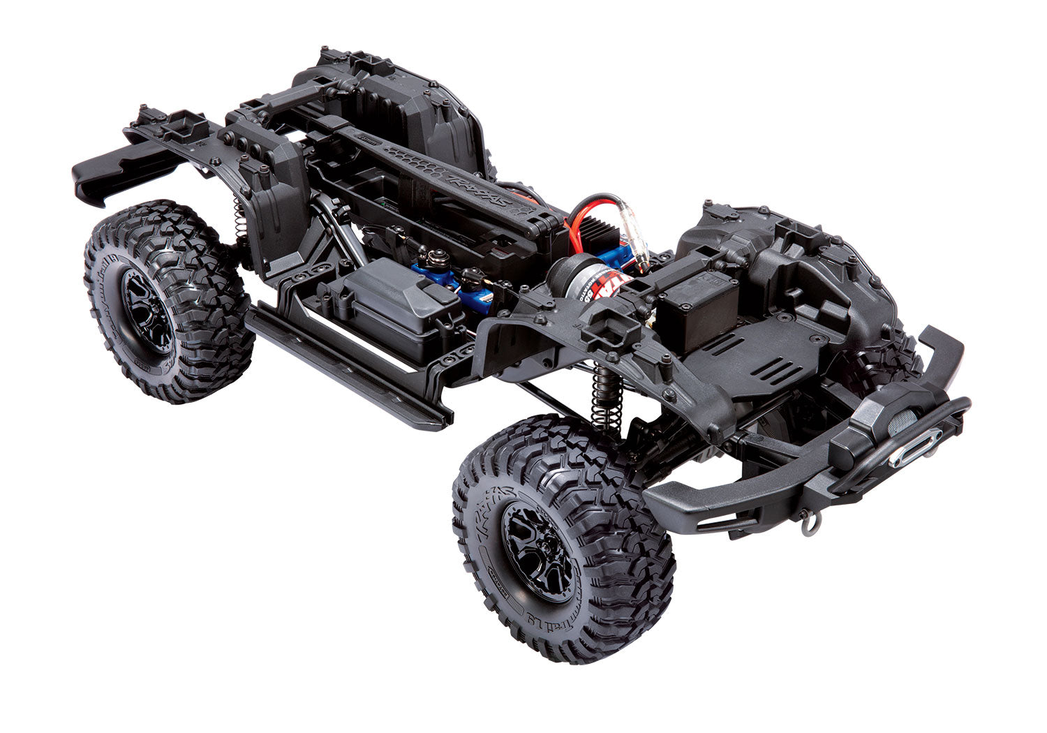 92076-4 ORANGE TRX-4® 1/10 Crawler with Ford® Bronco Body: 4WD Electric Truck with TQi™