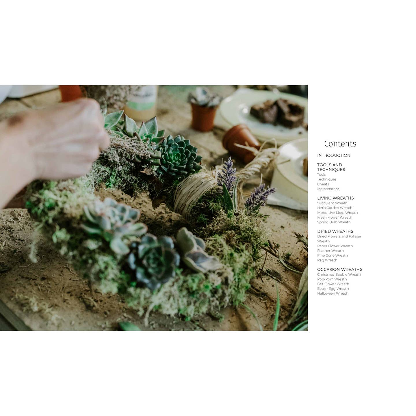 Wreaths: Fresh, Foliage, Foraged, and Faux