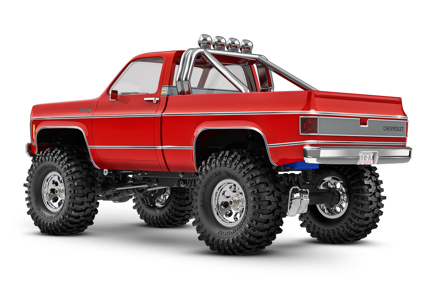 97064-1-RED TRX-4M Chevrolet K10 High Trail Edition RED