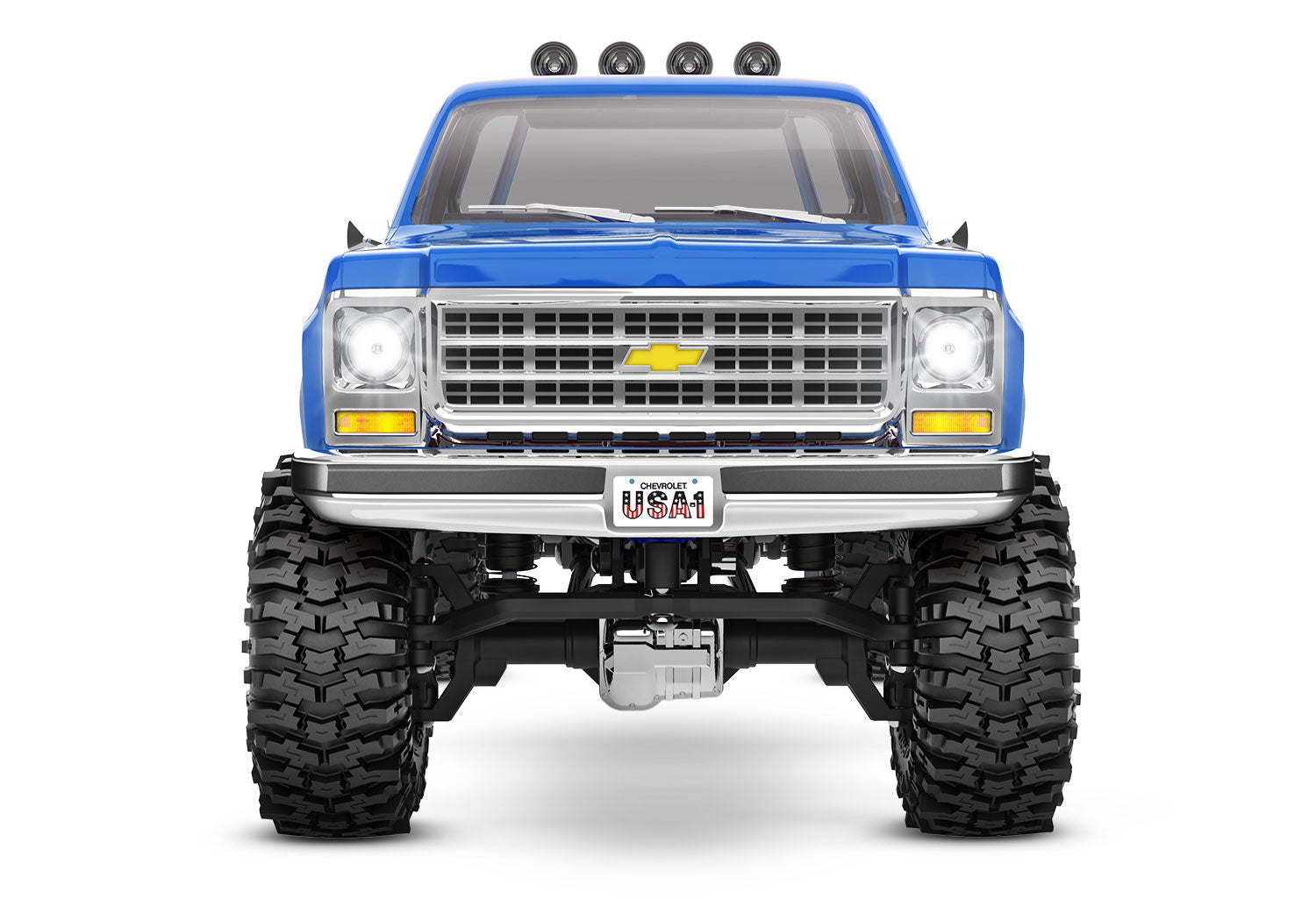 97064-1-BLUE TRX-4M Chevrolet K10 High Trail Edition BLUE