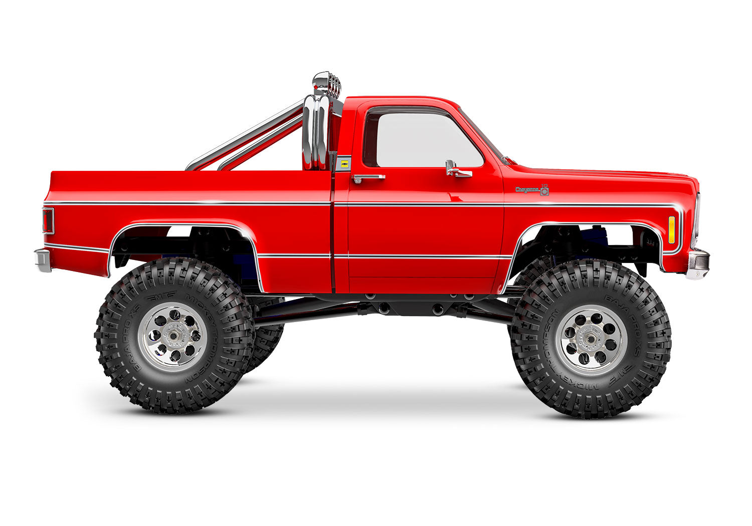 97064-1-RED TRX-4M Chevrolet K10 High Trail Edition RED