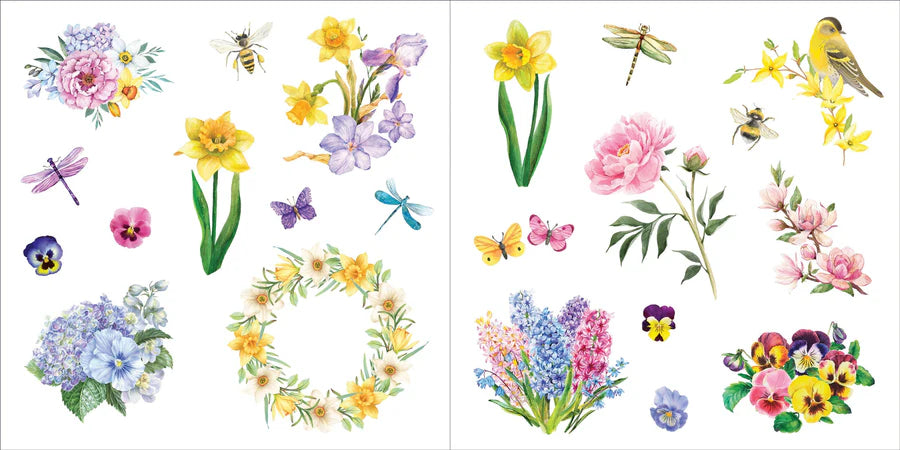 Bunches of Botanicals Sticker Book (500 Stickers)