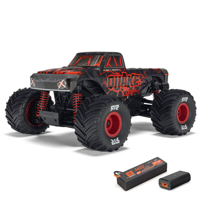 ARA2137 1/16 QUAKE GROM 4X4 RTR Brushed Monster Truck (Battery & Charger Included)