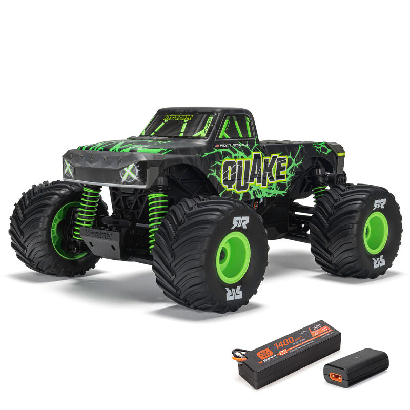 ARA2137 1/16 QUAKE GROM 4X4 RTR Brushed Monster Truck (Battery & Charger Included)