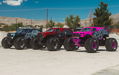 ARA3530T 1/10 GORGON 223S 2WD RTR Brushless Monster Truck