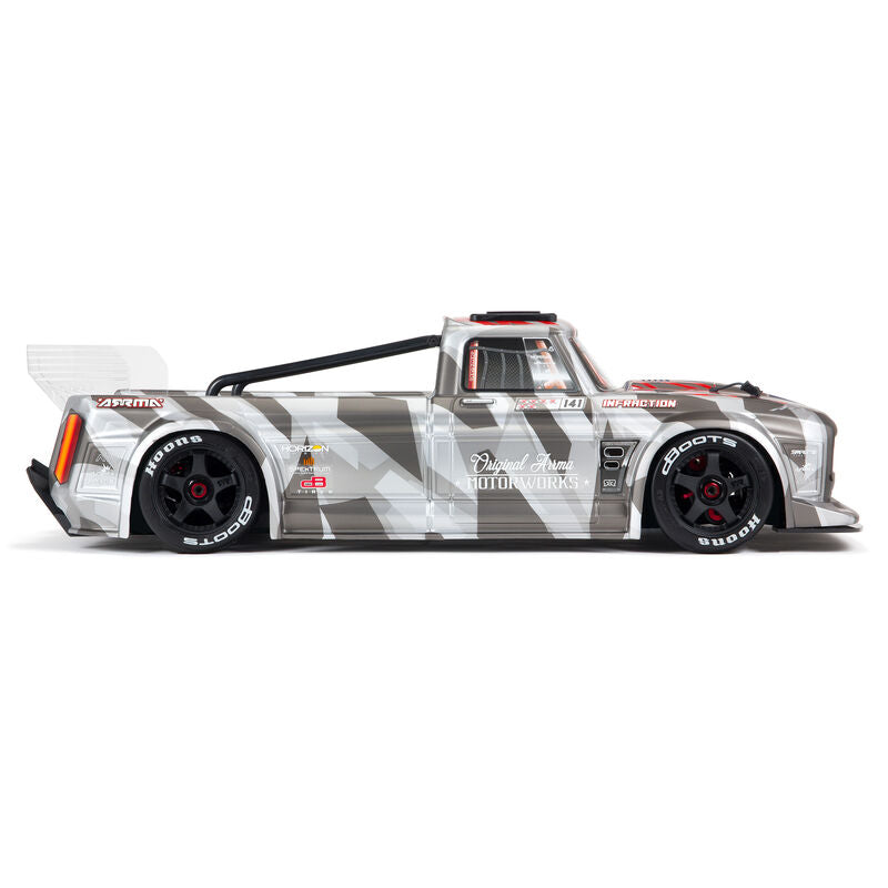 ARA7615V2T2 INFRACTION 6S BLX 1/7 All-Road Truck Silver