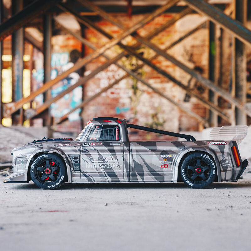 ARA7615V2T2 INFRACTION 6S BLX 1/7 All-Road Truck Silver