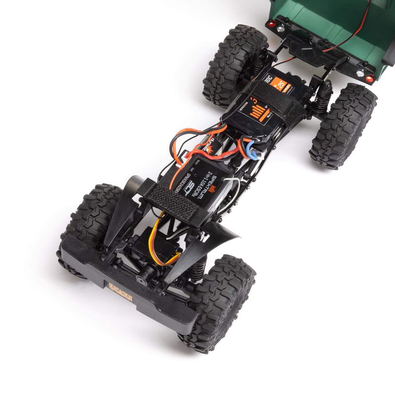 AXI00007T1 SCX24 40's 4 Door Dodge Power Wagon, Orange: 1/24 4WD-RTR Rock Crawler Brushed RTR