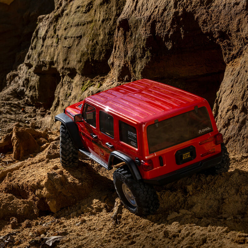 Axial 1/10 SCX10 III JEEP JLU WRANGLER WITH PORTALS RTR, ORANGE - 03003T2