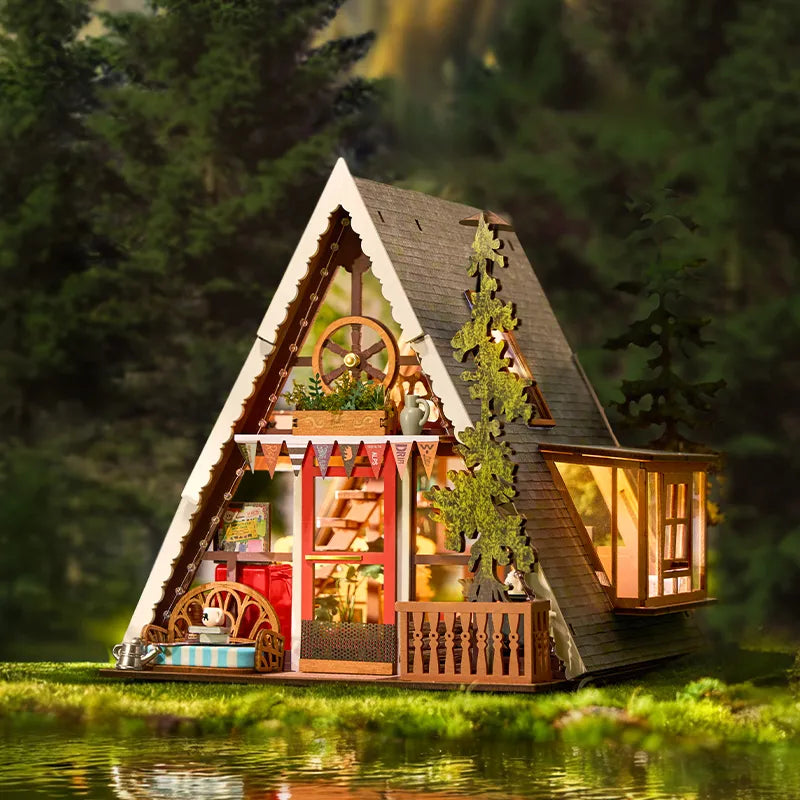 Robotime DG181 A-Frame Cabin