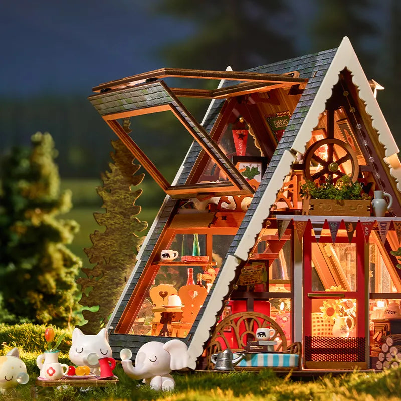 Robotime DG181 A-Frame Cabin
