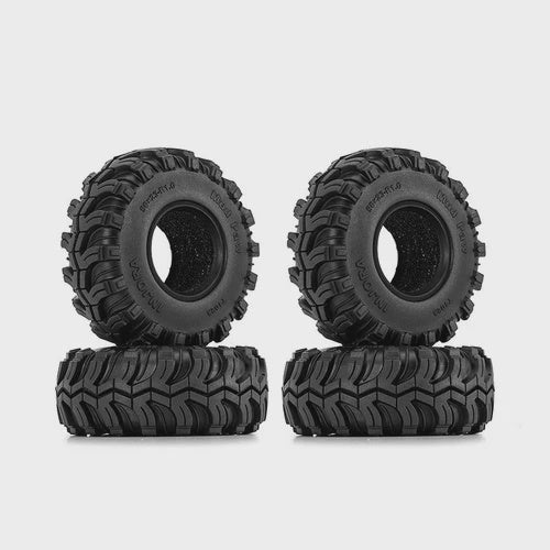 YQT-1023 INJORA 1.0" 58*23mm Mud Paw M/T Tires (T1023) (4)