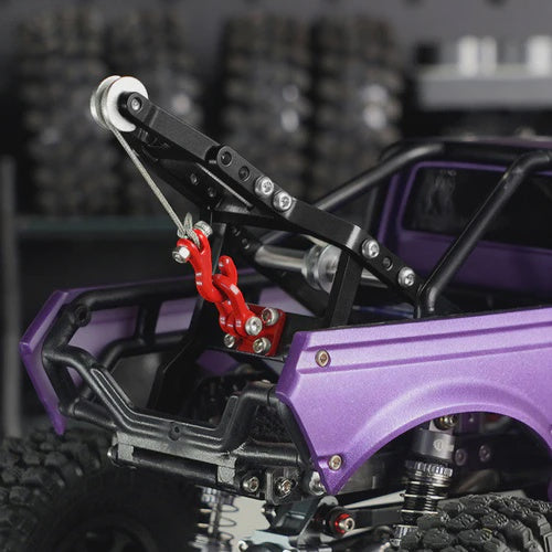 INJS2065-360-194 INJORA Tow Truck Crane Kit & INJS2065-360 Winch Servo for 1/24 SCX24 - Tow Truck Crane Kit & Servo