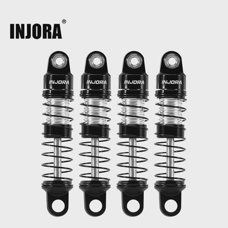 SCX30-08BS INJORA 26mm Aluminum Oil Shocks for 1/30 Axial SCX30
