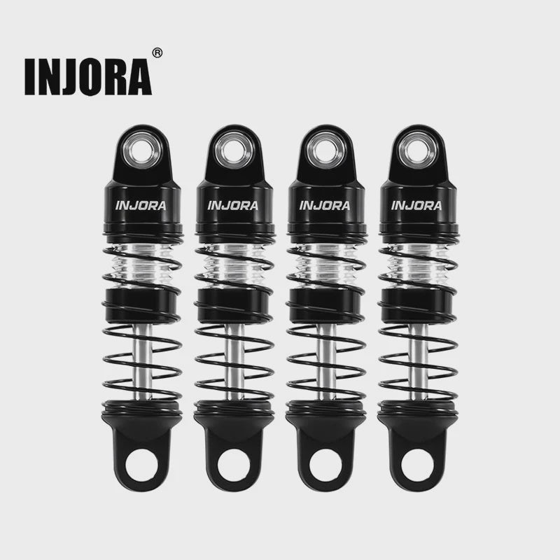 SCX30-07BS INJORA 22.5mm Aluminum Oil Shocks for 1/30 Axial SCX30