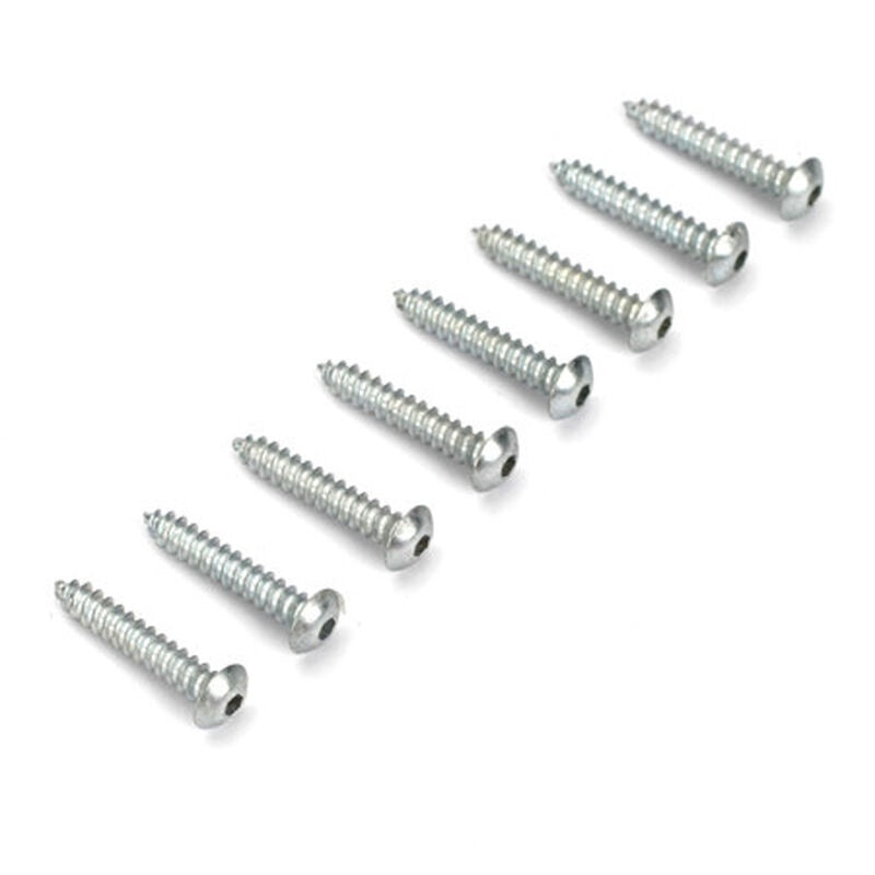 526 Button Head Sheet Metal Screws 2x1/2 (8)