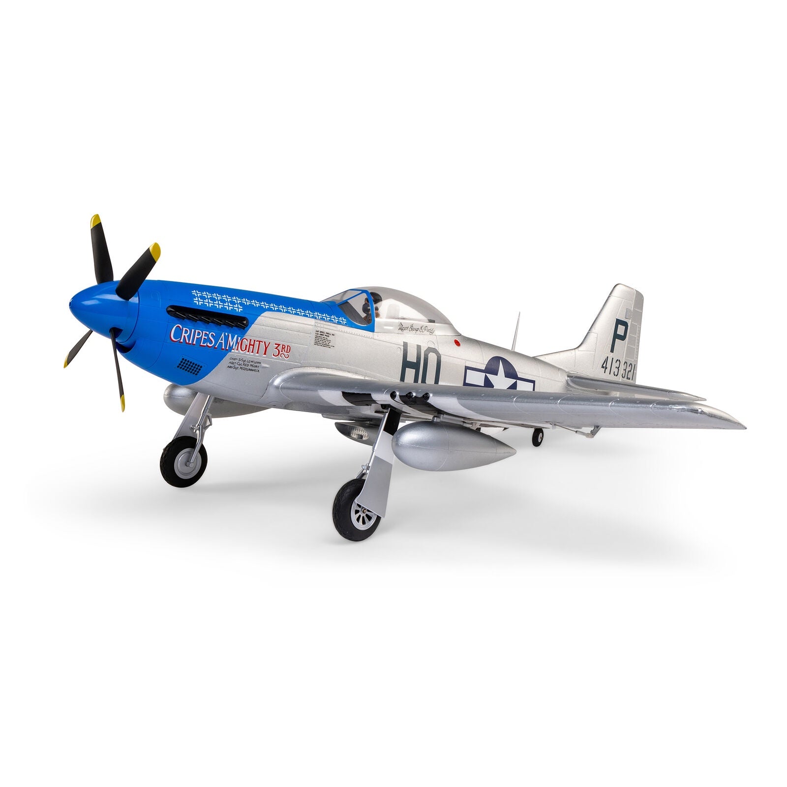 EFL089500	P-51D Mustang 1.2m with Smart BNF Basic