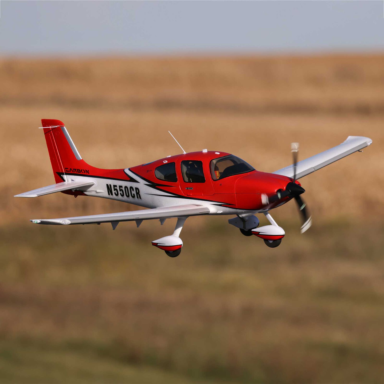 EFL15950	Cirrus SR22T Red 1.5m BNF Basic